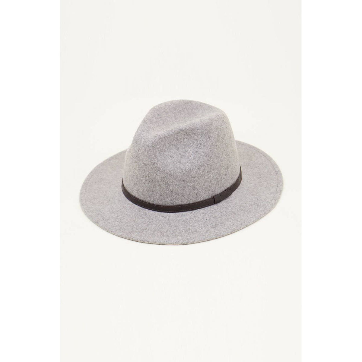 Olive & Pique Grey 100% Wool Hat With Feathers on the Side NWT s-l1200.jpg main image 2