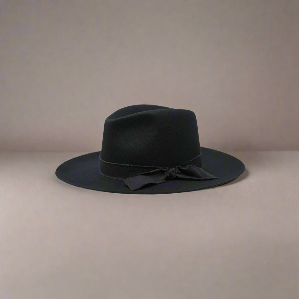 Olive & Pique - KAIA - 100% Wool Felt Rancher, Satin Lined  display picture 2