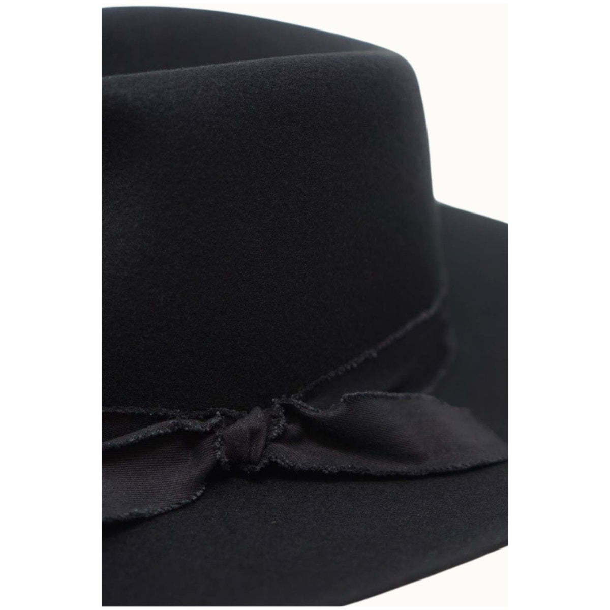 Prairie Boho Cottagecore Western 100% Wool Rancher Hat New Olive Pique Kaia Blk Olive & Pique - KAIA - 100% Wool Felt Rancher, Satin Lined  main image 3