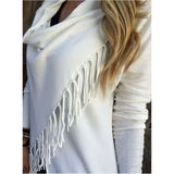 Carys White  Fringe Lovestitch Sweater-SALE