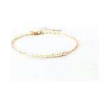 Addie Gold Dainty Pearl Bracelet