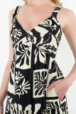 Olivia Print Maxi THML Dress