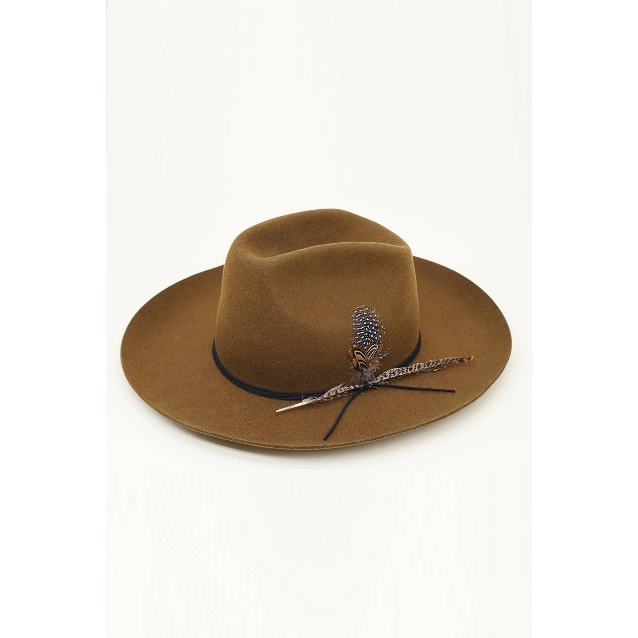 Olive & Pique Peyton Wide good Brim Fedora Hat