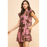 Angelica Print Tunic Mini PINCH Dress