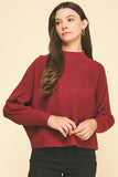 Deliahla Dolman Sleeves PINCH Sweater Top