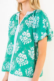 THML Aylani Bubble Sleeve Top