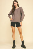 Monica Soft Loose Fit PINCH Sweater