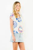 THML Stasie Lightweight Sleeveless Printed Top