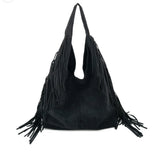 Sahara Suede Black Tote BC Bag