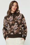 Azura Pattern Jacquard Sweater Current Air Sweater