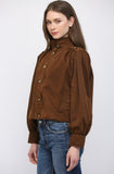 Karla High Stand Collar Bomber FATE Jacket
