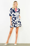 THML Carlie Geometric Pattern Short Dress
