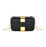 Atenas Black Small Evening BC Bag with Strap