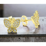 Abley Butterfly Stud Earrings