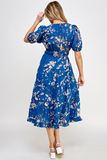 Farah Blue Ellison Dress