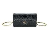 Bianca Black Small Evening BC Bag with Strap
