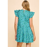 Isla Floral Print Tiered Mini PINCH Dress SALE