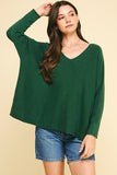 Ivana Soft V Neck Knit PINCH Sweater
