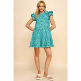 Isla Floral Print Tiered Mini PINCH Dress SALE