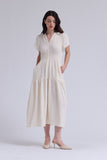 Malia Grade and Gather Soy Midi Dress