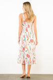 THML Alena Thin Strap Floral Pattern Dress