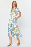 Willa Floral Print Midi Current Air Dress