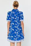 Ilena Floral Embroidered Mini Current Air Dress
