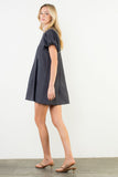 THML Blair Puff Sleeve Corduroy Dress-SALE