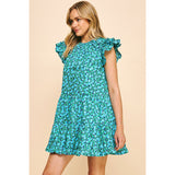 Isla Floral Print Tiered Mini PINCH Dress SALE