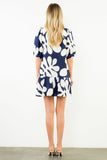 THML Carlie Geometric Pattern Short Dress