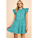 Isla Floral Print Tiered Mini PINCH Dress SALE