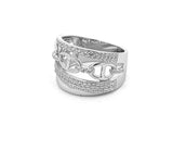 Marcia Chain Eternity Band Ring