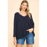 Emily Soft V Neck Knit PINCH Sweater