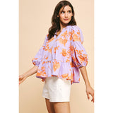 Beverly Tiered Pinch Blouse