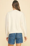 Camille Cowboy Graphic Crew PINCH Sweater