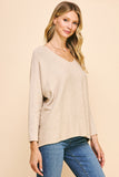 Margaret Soft V Neck Knit PINCH Sweater