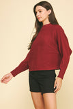 Deliahla Dolman Sleeves PINCH Sweater Top