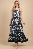 PINCH Liza Floral Tiered Maxi Dress