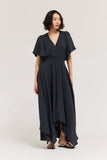 Nadia Midnight Unbalanced Skirt Maxi Grade and Gather Dress