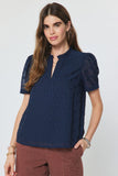 Morgan Ruffled Detail Current Air Blouse
