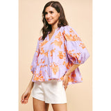 Beverly Tiered Pinch Blouse