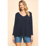 Emily Soft V Neck Knit PINCH Sweater