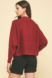 Deliahla Dolman Sleeves PINCH Sweater Top