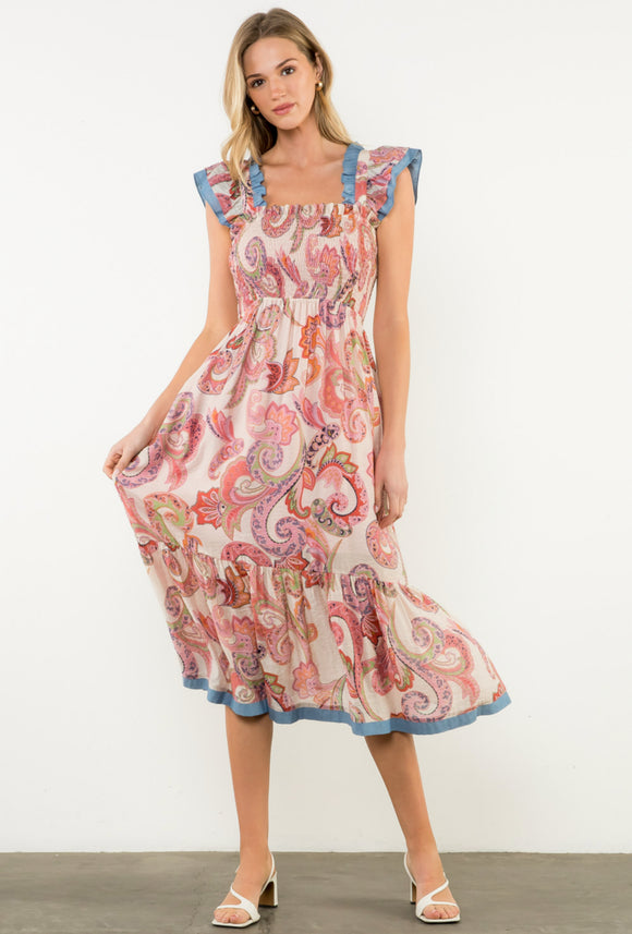THML Anya Sleeveless Embroidery Detail Dress Fig Tree Jewelry & Accessories THML Anya Sleeveless Embroidery Detail Dress Fig Tree Jewelry & Accessories