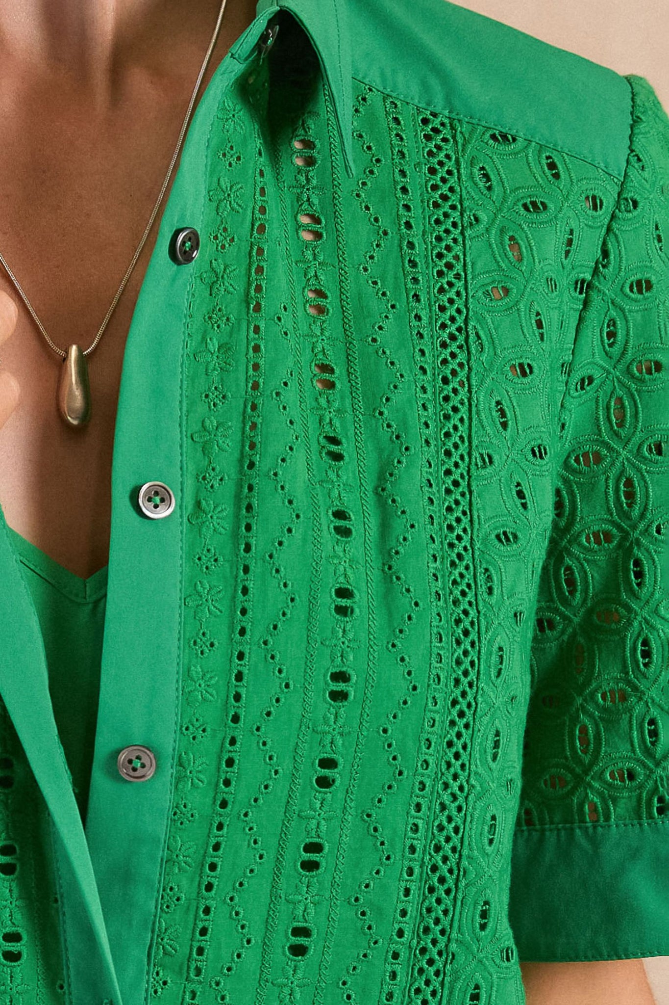 Laurie Eyelet Embroidered Button Down Current Air Mini Dress Fig Tree Jewelry & Accessories Laurie Eyelet Embroidered Button Down Current Air Mini Dress Fig Tree Jewelry & Accessories