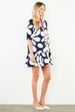THML Carlie Geometric Pattern Short Dress