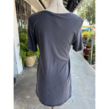 Malibu Charcoal V Neck T-Shirt