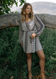 Lovestitch Sealy Floral Print Mini Dress
