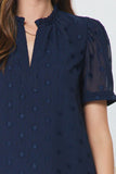 Morgan Ruffled Detail Current Air Blouse