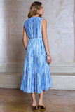 Zoey Sleeveless Pleated Current Air Dress